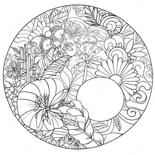 Circle Coloring Page 7944-6450