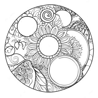 Circle Coloring Page 7944-6452