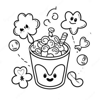 Lucky Charms Coloring Page 7954-6459