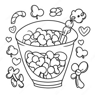 Colorful Lucky Charms Coloring Page 7955-6462