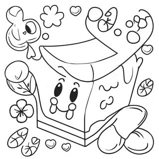 Colorful Lucky Charms Coloring Page 7955-6464