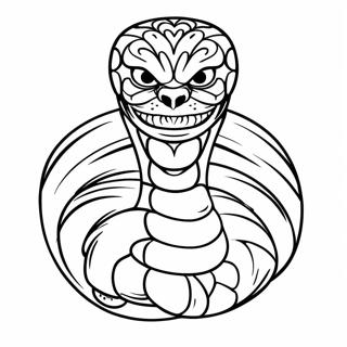 Cobra Kai Dojo Coloring Page 7965-6472