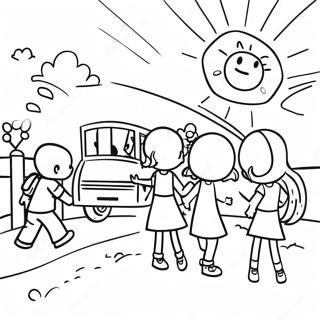 Last Day Of School Coloring Pages