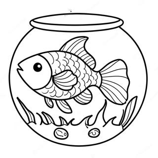 Goldfish Coloring Pages