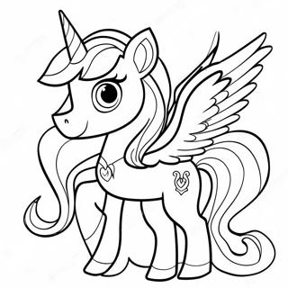 Princess Celestia Coloring Pages