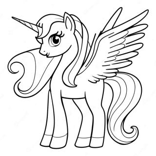 Princess Celestia Coloring Page 8014-6507