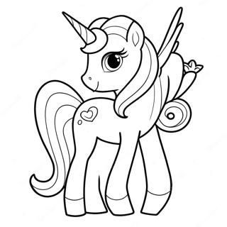 Princess Celestia Coloring Page 8014-6508