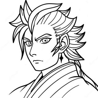 Rengoku Coloring Page 8024-6516