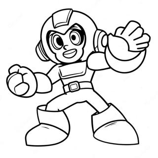 Megaman Coloring Page 8034-6522