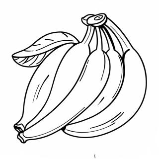 Banana Coloring Page 8054-6539