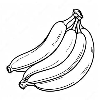 Banana Coloring Page 8054-6540