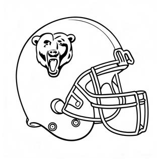 Chicago Bears Mascot Coloring Page 8085-6568