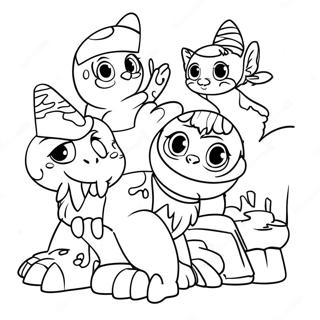 Krew Coloring Page 8104-6578