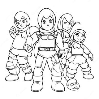 Krew Coloring Page 8104-6579