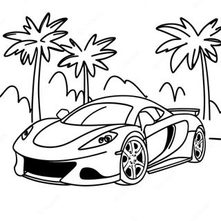 Supercar Sports Car Coloring Pages