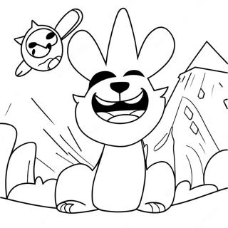 Cartoon Network Coloring Page 8195-6643