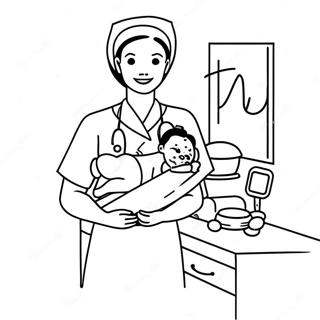 Nursing Coloring Pages