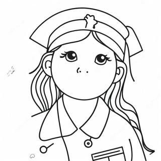 Nursing Coloring Page 8245-6682