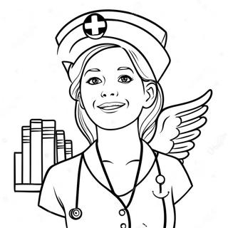 Nursing Coloring Page 8245-6683