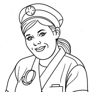 Nursing Coloring Page 8245-6684