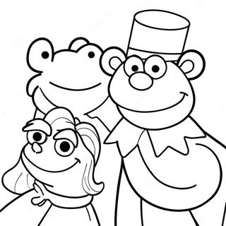 Muppets Coloring Page 8275-6706