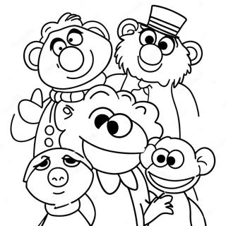 Muppets Coloring Page 8275-6707