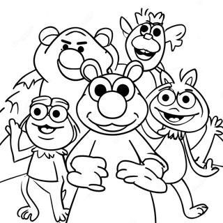 Muppets Coloring Page 8275-6708