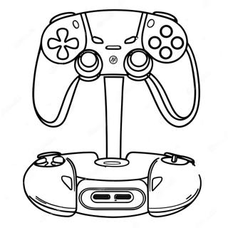 Ps5 Console Coloring Page 8285-6715