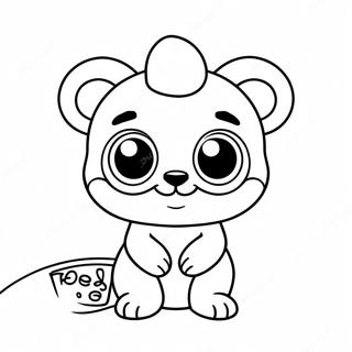 Beanie Boo Coloring Pages