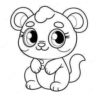 Beanie Boo Coloring Page 8305-6730