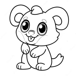 Beanie Boo Coloring Page 8305-6732