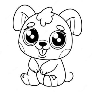 Beanie Boo Coloring Page 8305-6810