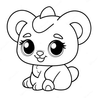 Beanie Boo Coloring Page 8305-6812