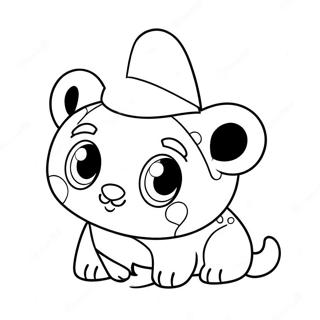 Cute Beanie Boo Friends Coloring Page 8306-6735