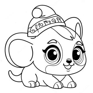 Cute Beanie Boo Friends Coloring Page 8306-6815