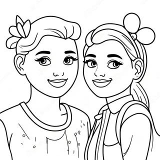 Cute Bff Tumblr Girls Coloring Page 8316-6748