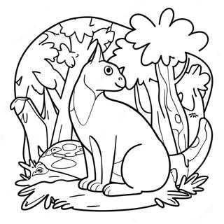 I Spy Animal Kingdom Coloring Page 831-663