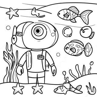 I Spy Underwater Adventure Coloring Page 832-665