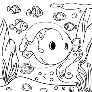 I Spy Underwater Adventure Coloring Page 832-666