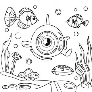 I Spy Underwater Adventure Coloring Page 832-667