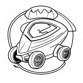 Rocket League Logo Coloring Page 8395-6798