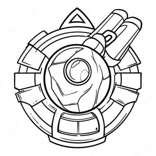 Rocket League Logo Coloring Page 8395-6877