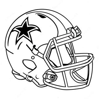 Nfl Helmet Coloring Page 8415-6894