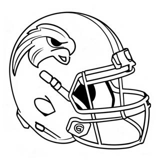 Nfl Helmet Coloring Page 8415-6895