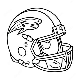 Nfl Helmet Coloring Page 8415-6896