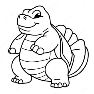 Blastoise Coloring Page 8425-6903