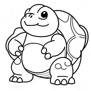 Blastoise Coloring Page 8425-6904