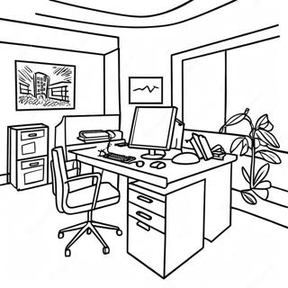 The Office Coloring Pages