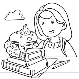 4th Grade Coloring Page 8455-6928