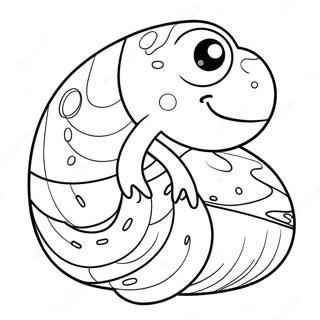 Worm Coloring Page 8505-6967